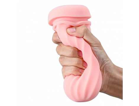 Masturbator wibrujący z ssaniem B Series Fox USB - 16